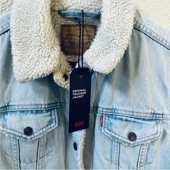 Levi's Sherpa Trucker Jacket - Picture 4 of 8